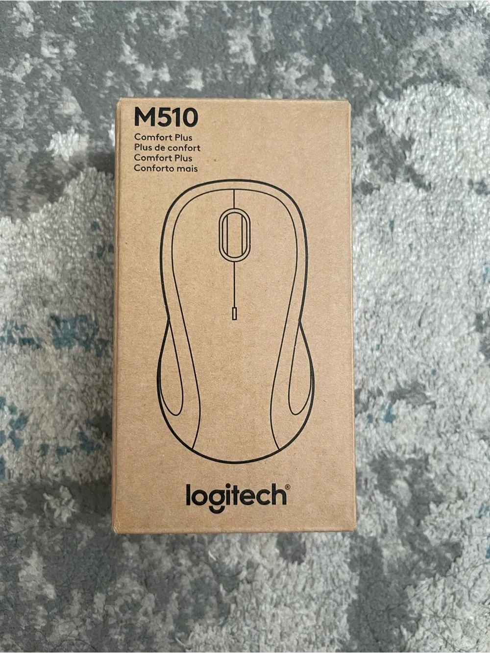 Logitech M510 Comfort Plus Wireless Mouse